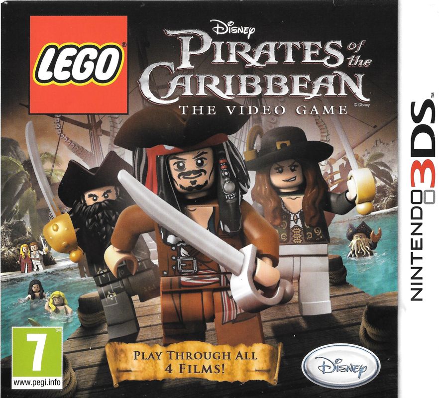 LEGO Pirates of the Caribbean box art for Nintendo 3DS